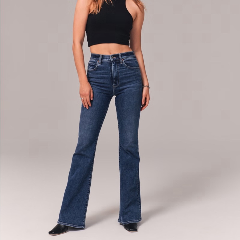 Abercrombie Stretch Flare Jean